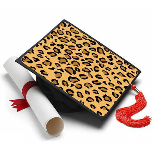 Leopard Print: Leopard Print Grad Cap Tassel Topper